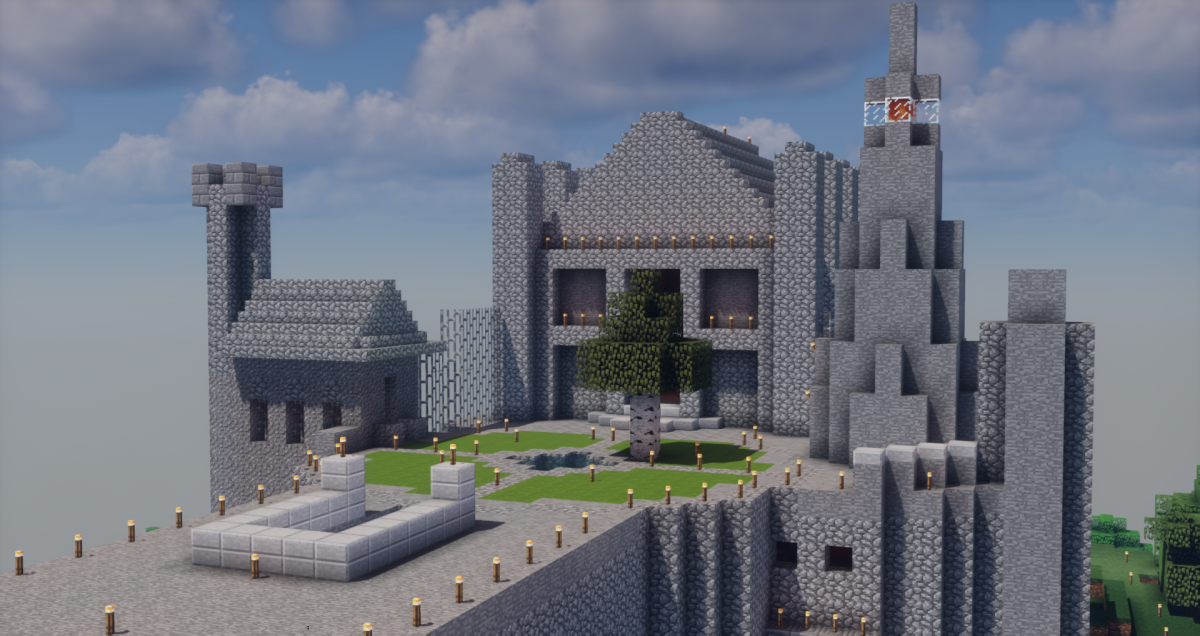 Minecraft Minas Tirith - A lord of the rings build 